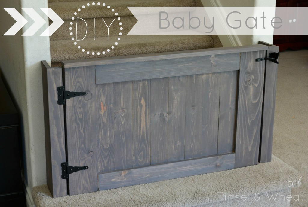 DIY Baby Gate
 How to Build a Baby Gate DIY Baby Gate Plans Tinsel