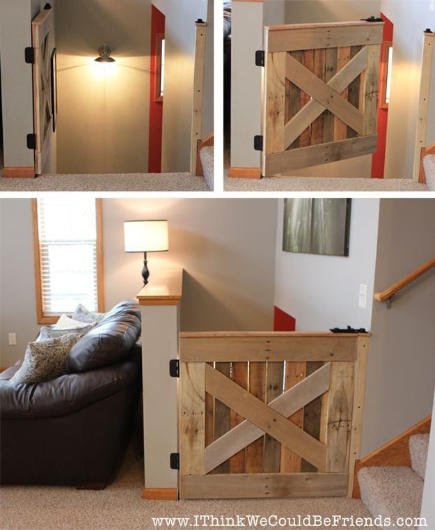 DIY Baby Gate
 Wood Pallet Projects DIY Projects Craft Ideas & How To’s