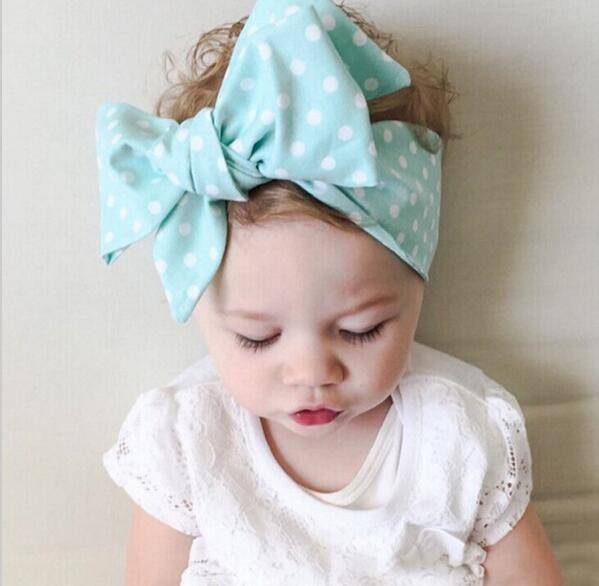 Best ideas about DIY Baby Head Wrap
. Save or Pin New 2016 Diy Baby Kid Girl Turban Knot Headband Big Bow Now.