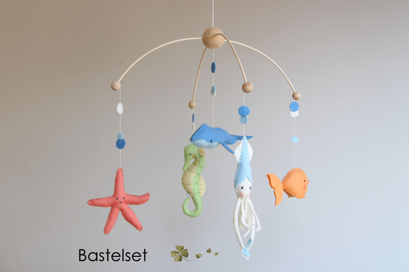 DIY Baby Mobile Kits
 Mobiles – DIY sewing kit nautical baby mobile crib