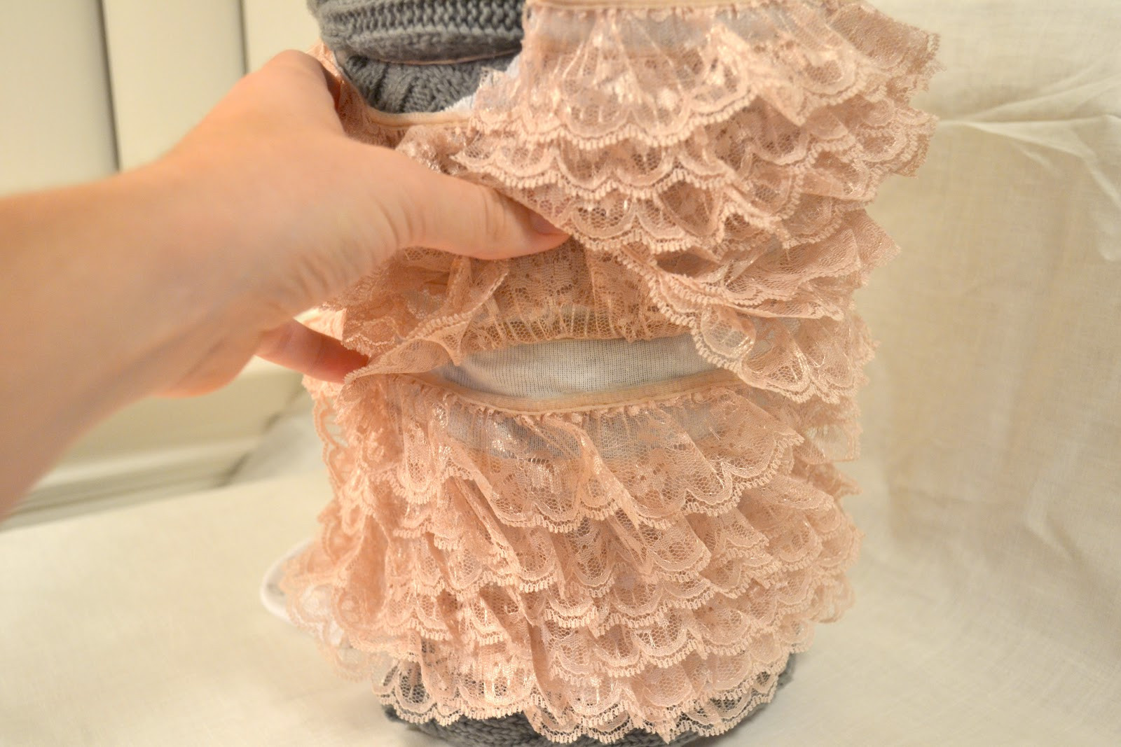 DIY Baby Romper
 Small Town Small Bud DIY Lace Baby Romper