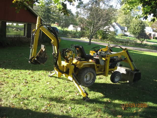 DIY Backhoe Plans
 Homemade Backhoe Attachment