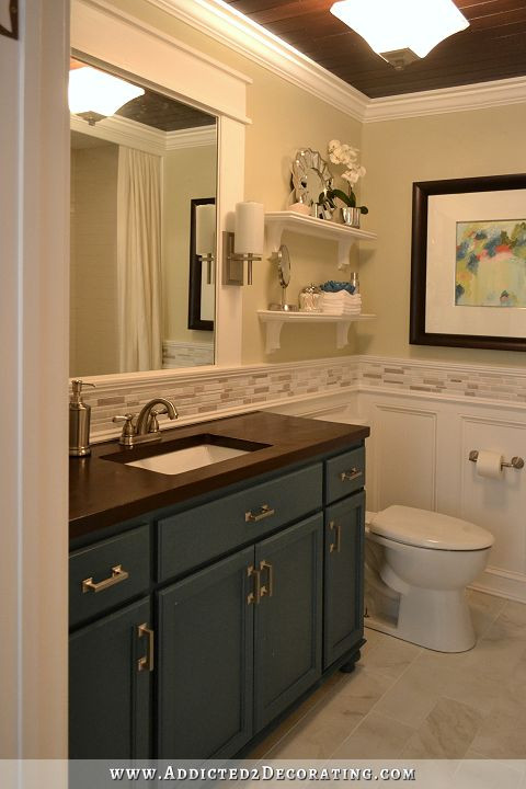 Best ideas about Diy Bathroom Remodel
. Save or Pin DIY Bathroom Remodel Before & After Now.