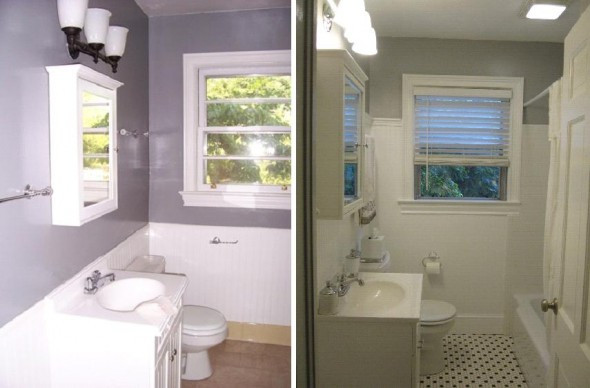 Best ideas about DIY Bathroom Renovation
. Save or Pin diy half bathroom remodel DIY Bathroom Remodel Project Now.