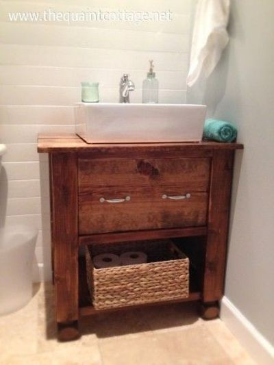 Best ideas about DIY Bathroom Vanity Plans
. Save or Pin DIY bathroom vanity bath ideas Juxtapost Now.