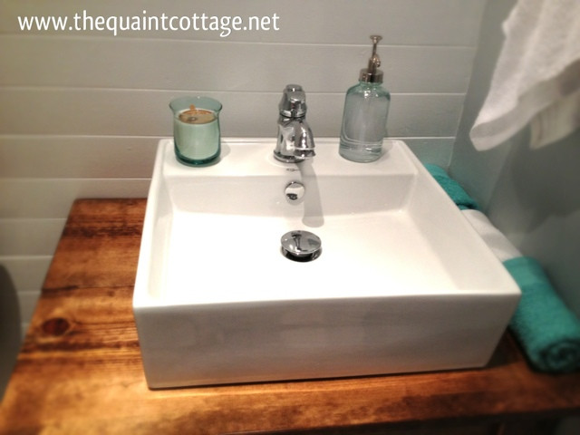 DIY Bathroom Vanity Top
 DIY Bathroom Vanity How To