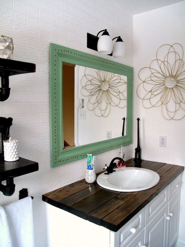 DIY Bathroom Vanity Top
 7 Chic DIY Bathroom Vanity Ideas For Her