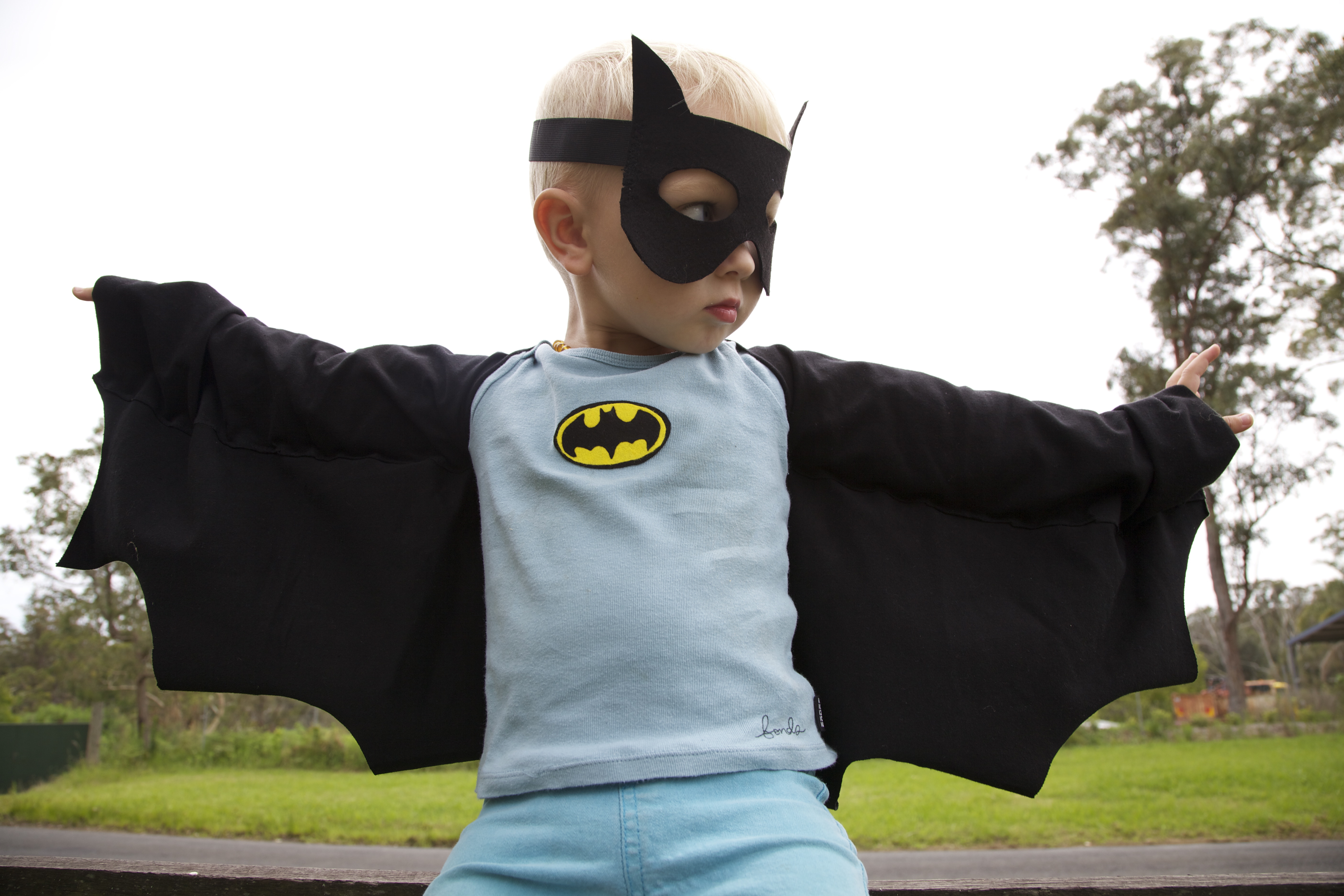 DIY Batman Costume Toddler
 Homemade Batman Costume