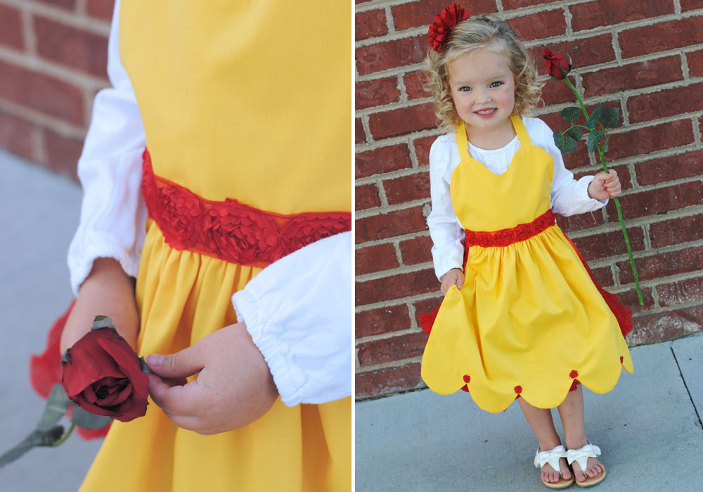 DIY Belle Costume
 Easy DIY Belle Costume and Free Pattern