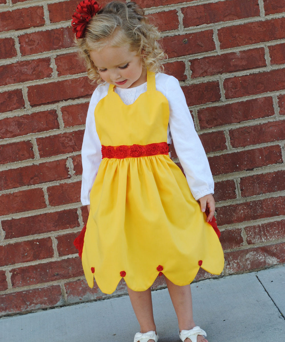 DIY Belle Costume
 Easy DIY Belle Costume and Free Pattern