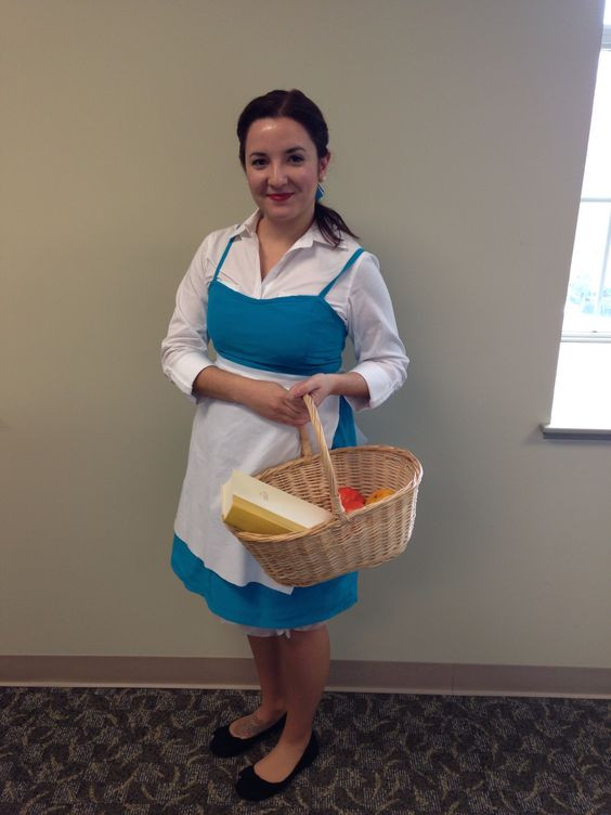 DIY Belle Costume
 DIY Belle costume Disney trip Pinterest