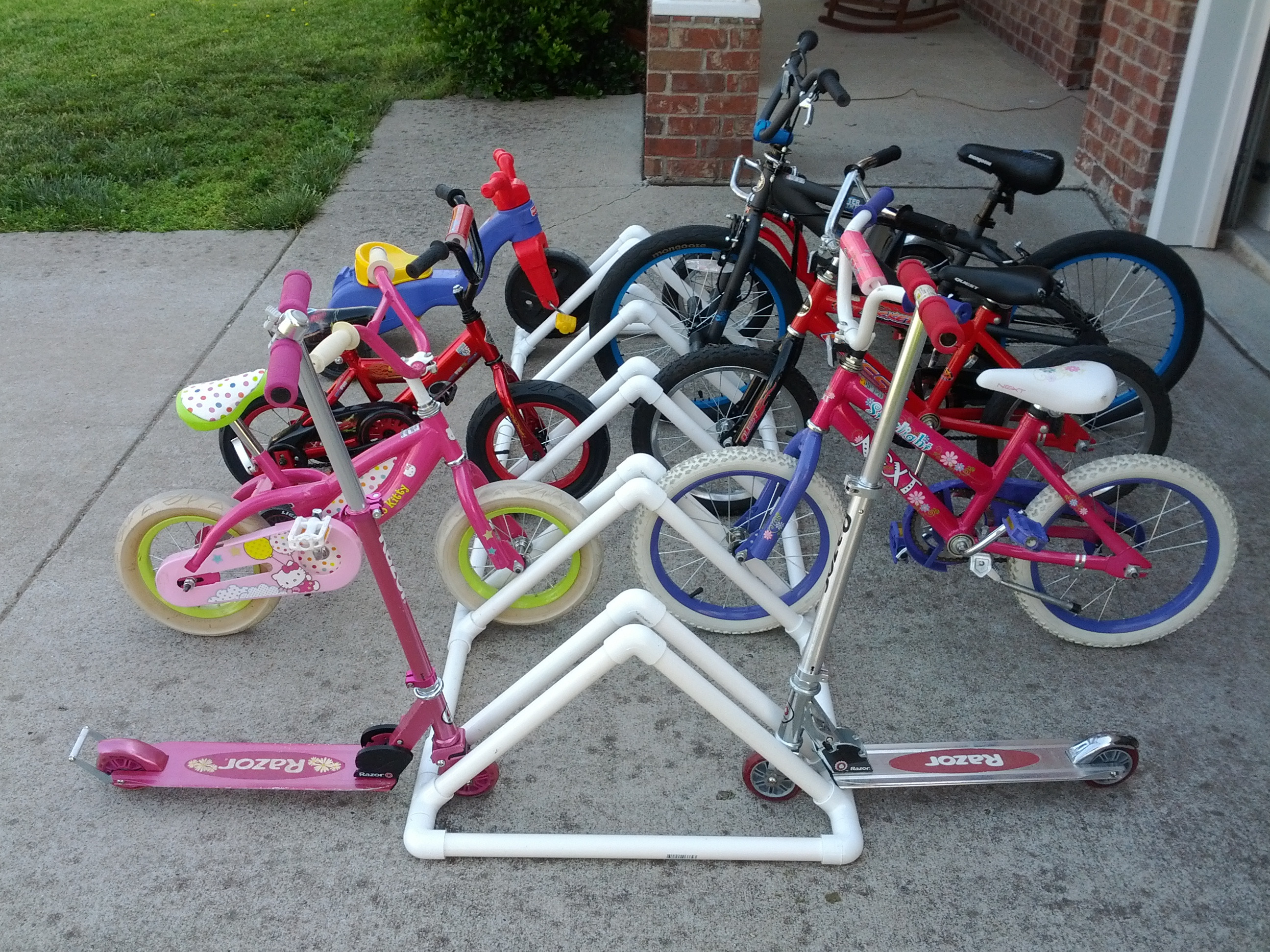Best ideas about DIY Bike Rack
. Save or Pin Project 4 – DIY Bike Rack Made from PVC Pipe Now.