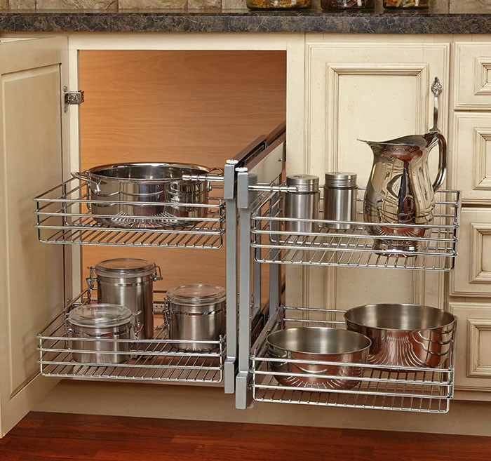 Best ideas about DIY Blind Corner Cabinet Organizer
. Save or Pin DIY Small Kitchen Ideas Storage & Space Saving Tips Now.