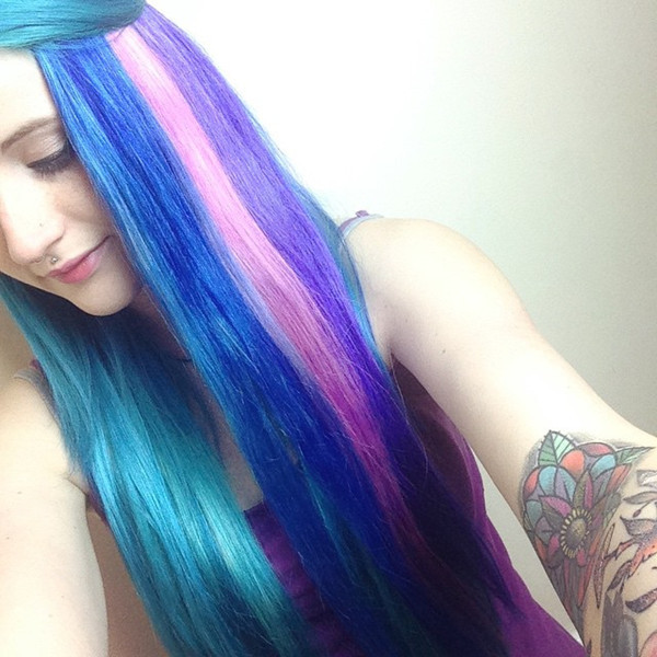 Best ideas about DIY Blue Hair Dye
. Save or Pin How to Dip Dye Your Hair at Home with Three Different Now.