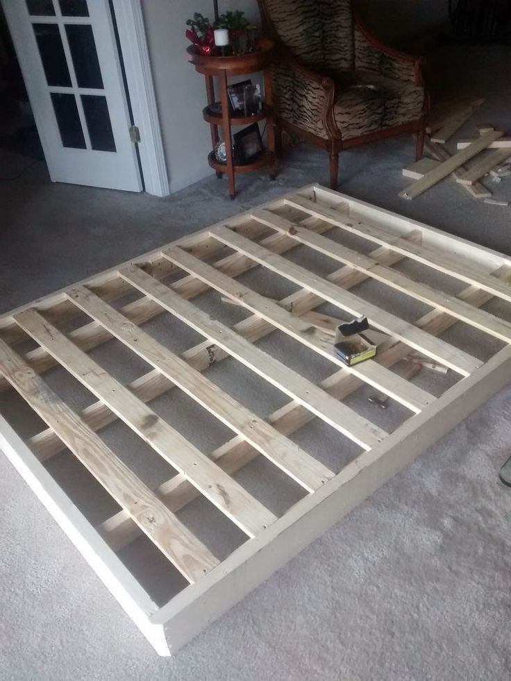 DIY Box Spring
 Re Building a Bed Foundation