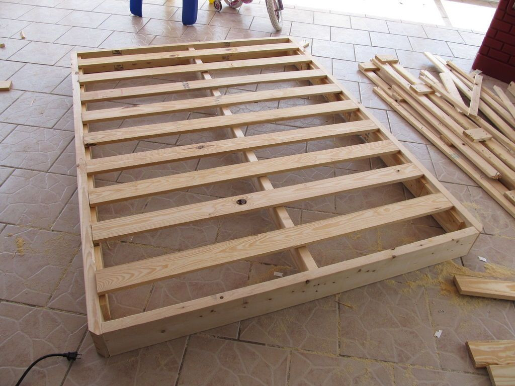 DIY Box Spring
 Re Building a Bed Foundation