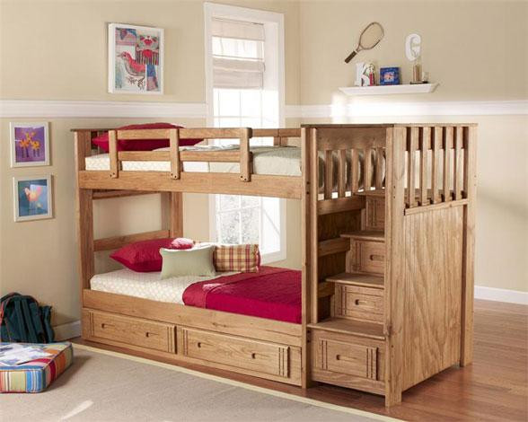 DIY Bunk Bed With Stairs
 BUNK BED DIY bunk bed plans stairs