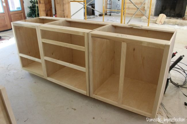 DIY Cabinet Building
 Cabinet Beginnings