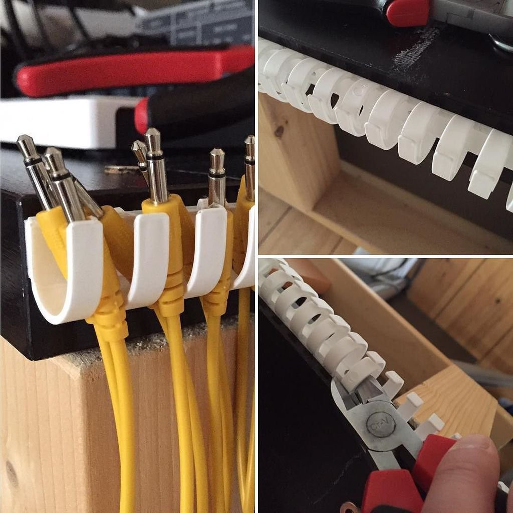 DIY Cable Organizer
 diy cable organizer Diy Do It Your Self