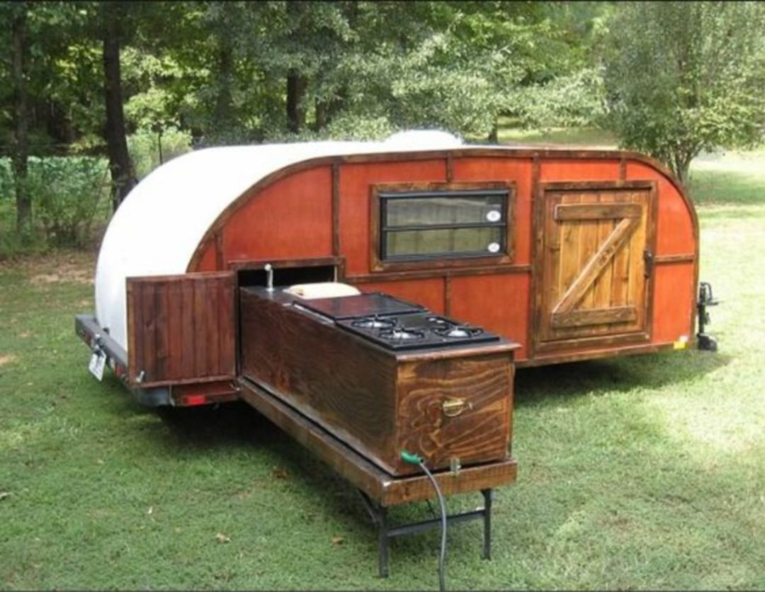 DIY Camping Trailer Plans
 Old Teardrop Camper Trailer – GooDSGN