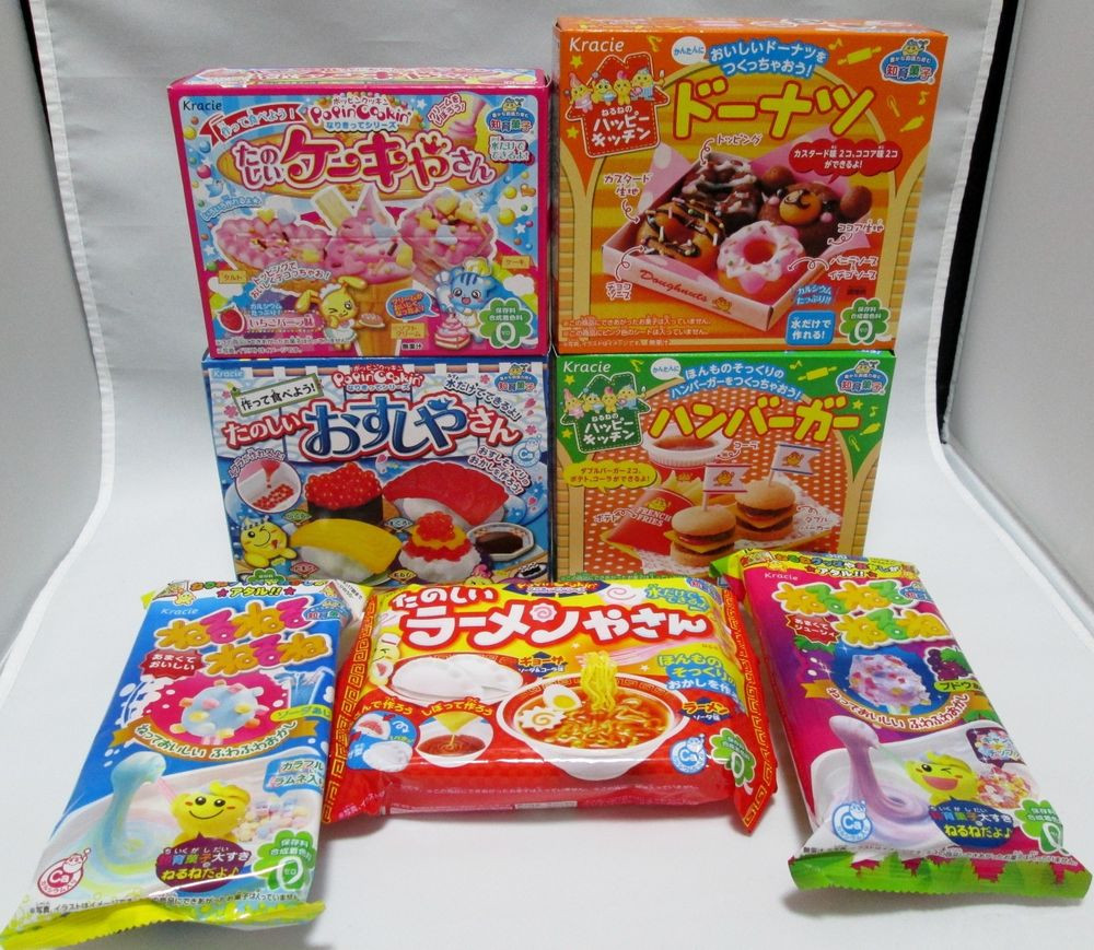 Best ideas about DIY Candy Kits
. Save or Pin 7 pcs Kracie DIY making kit Happy Kitchen popin cookin Now.