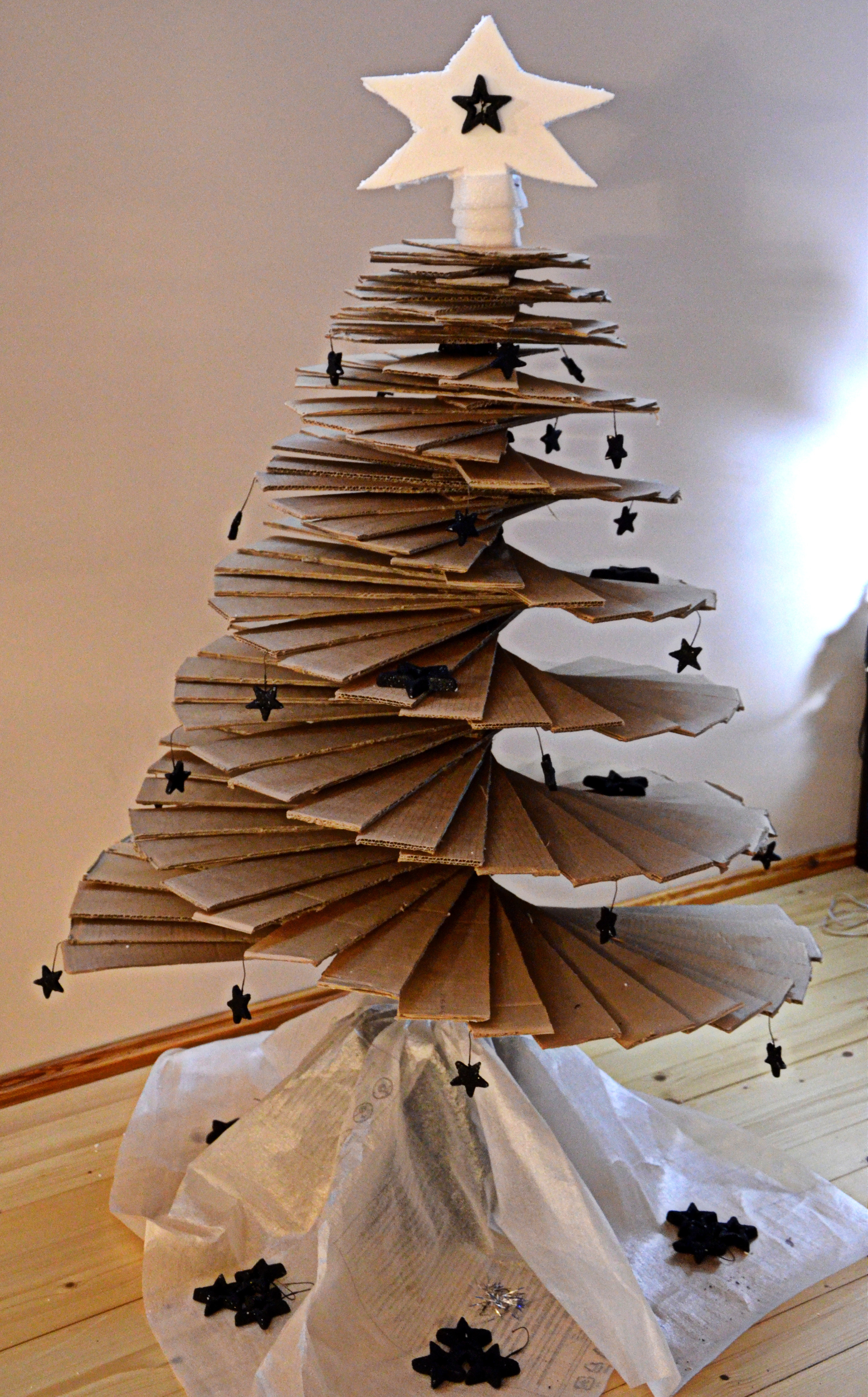 Best ideas about DIY Cardboard Christmas Tree
. Save or Pin DIY Modern Cardboard Christmas Tree nator Now.