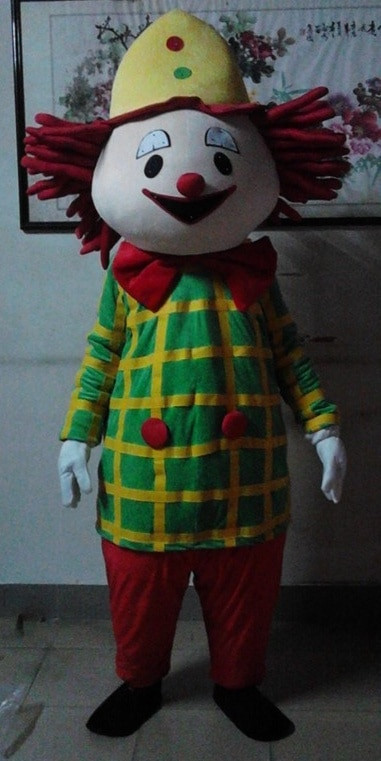 DIY Cartoon Character Costumes
 DIY costume cosplay Happy Clown Mascot Costume Cartoon