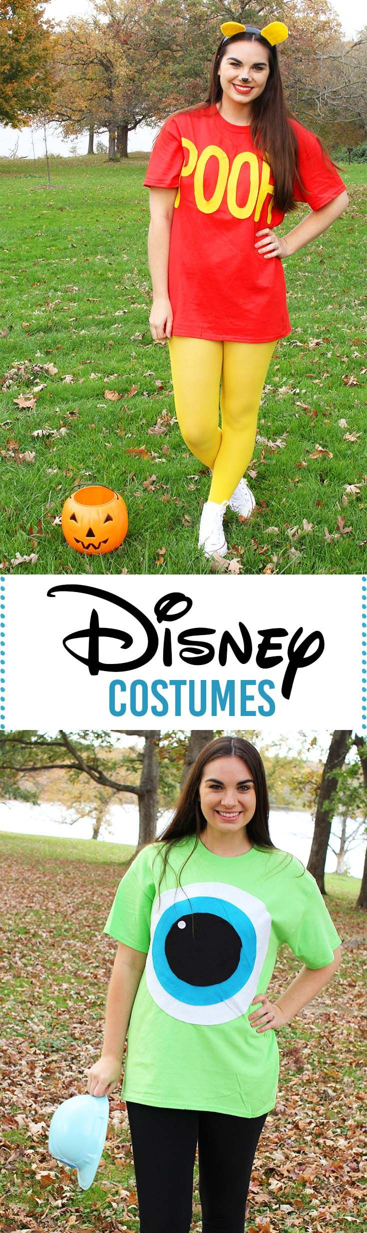 Best ideas about DIY Character Costumes
. Save or Pin DIY Last Minute Disney Halloween Costumes Super easy and Now.