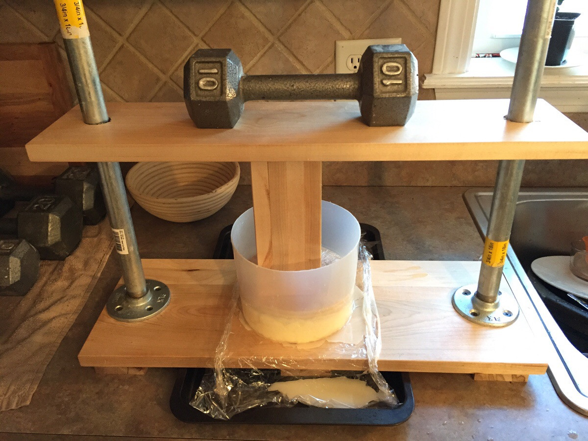 Best ideas about DIY Cheese Press
. Save or Pin First cheese pressing in my new homemade cheese press Now.