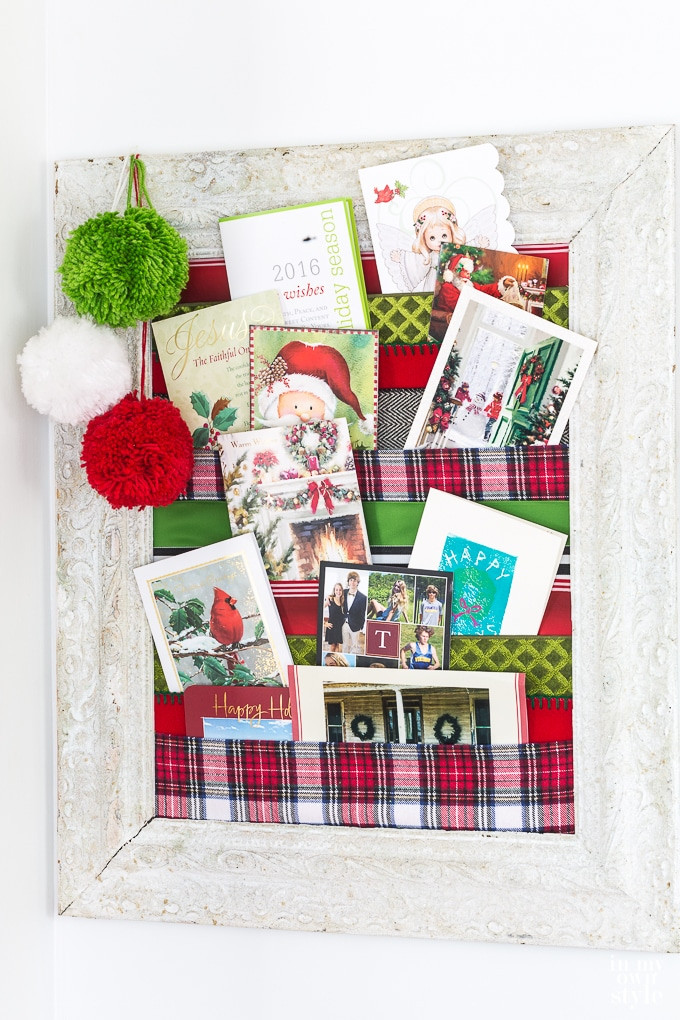 Best ideas about DIY Christmas Card Holder
. Save or Pin Christmas Card Holder You Can Make Tonight Now.