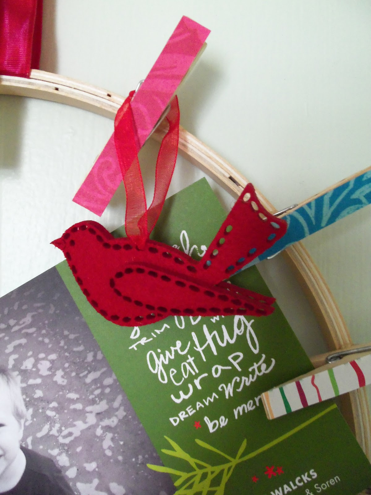 Best ideas about DIY Christmas Card Holder
. Save or Pin DIY christmas card holder from katydid & kid Now.