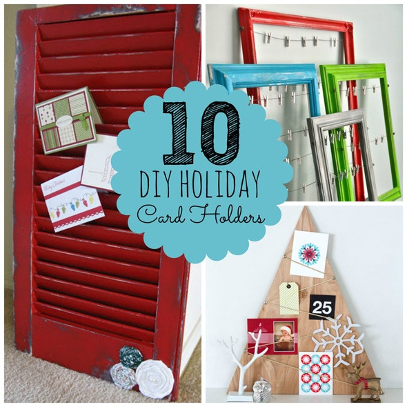 Best ideas about DIY Christmas Card Holder
. Save or Pin 10 DIY Holiday Card Holders Now.