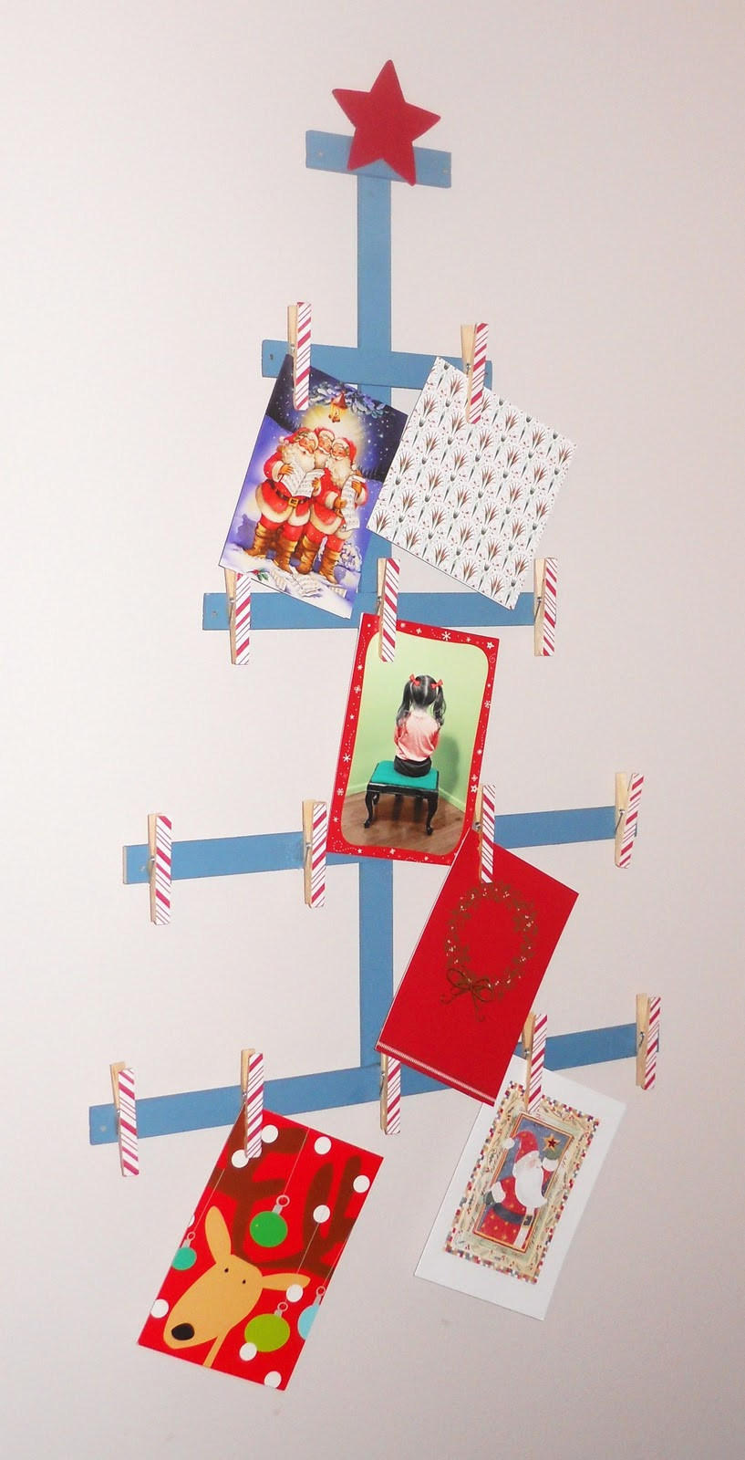Best ideas about DIY Christmas Card Holder
. Save or Pin DIY Christmas Tree Card Holder Now.