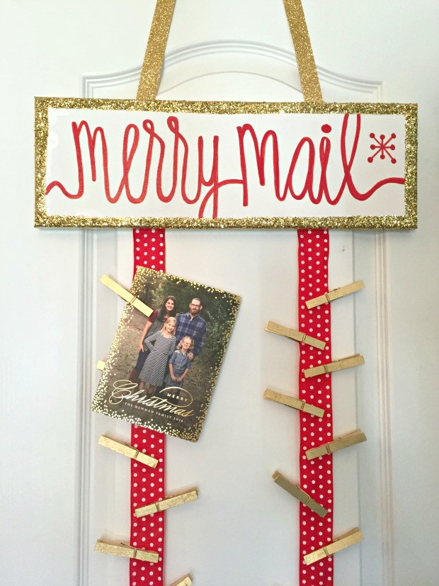 DIY Christmas Card Holders
 Lindsay s Sweet World DIY Christmas Card Holder