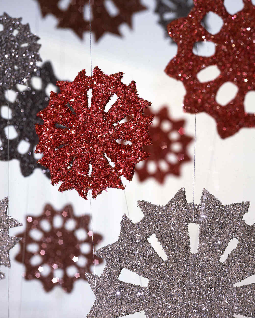 DIY Christmas Decorations Martha Stewart
 16 Snowflake Ornaments to Help Guarantee a White Christmas