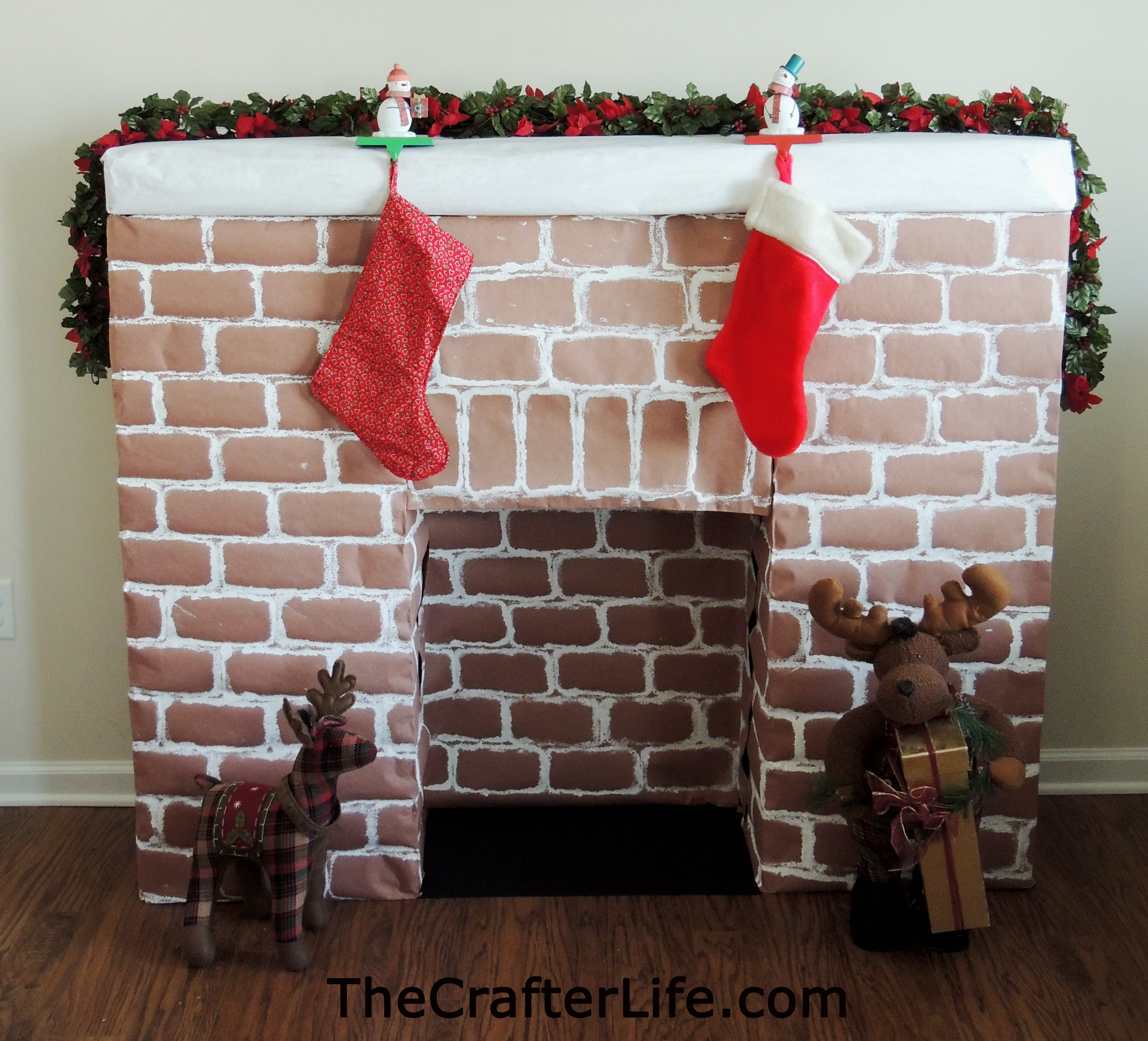 Best ideas about DIY Christmas Fireplace
. Save or Pin Cardboard Fireplace Now.