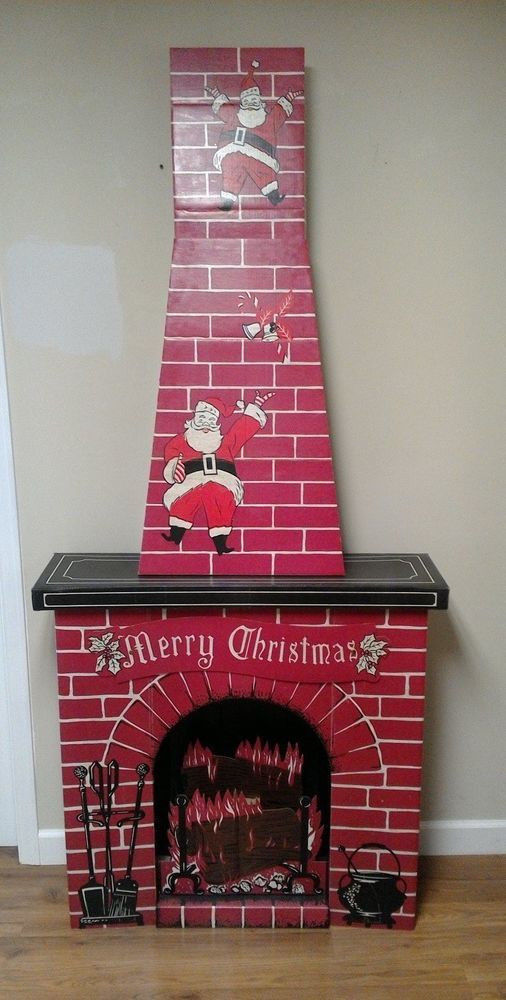 Best ideas about DIY Christmas Fireplace
. Save or Pin Karacsony Christmas Diy Vintage Toys And Things Now.