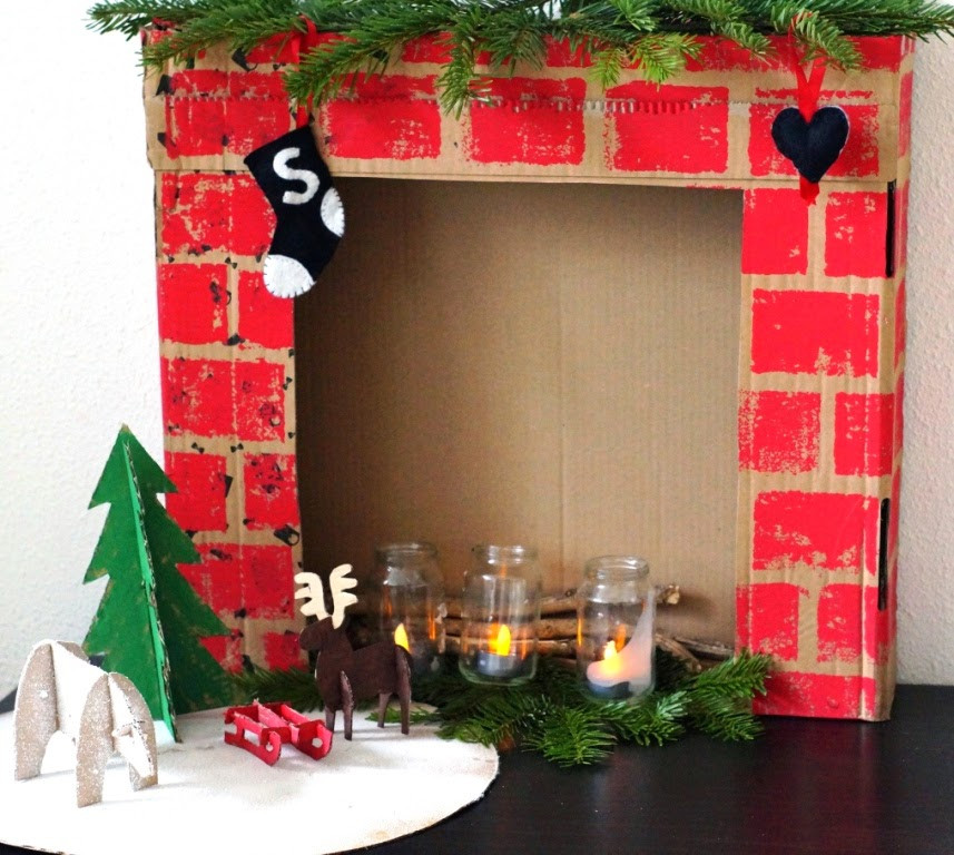 Best ideas about DIY Christmas Fireplace
. Save or Pin Getting into the Christmas spirit some DIY decorations Now.