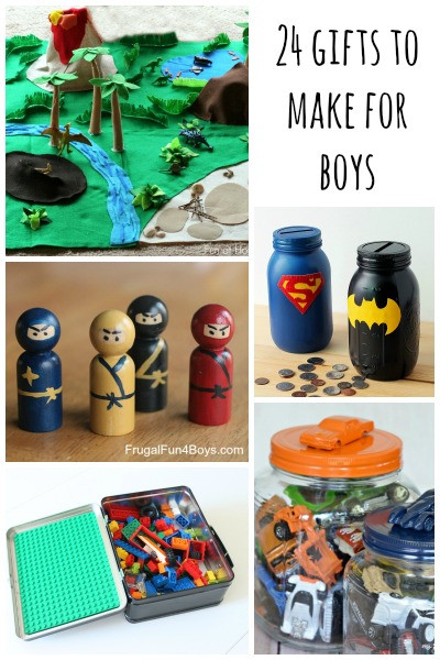 Best ideas about DIY Christmas Gift For Boys
. Save or Pin Gifts to Make for Boys Frugal Fun For Boys and Girls Now.