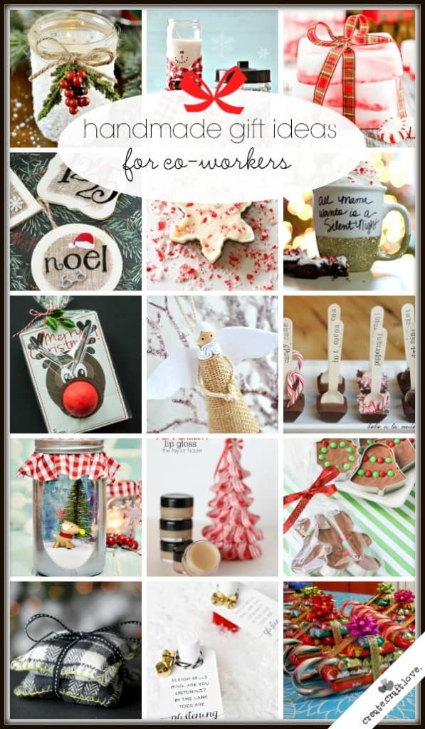 Best ideas about DIY Christmas Gift For Coworkers
. Save or Pin 20 Handmade Gift Ideas for Co Workers Now.