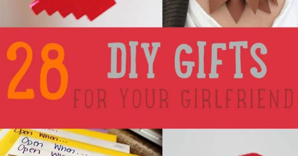 Best ideas about DIY Christmas Gifts For Girlfriend
. Save or Pin 28 DIY Gifts For Your Girlfriend Now.
