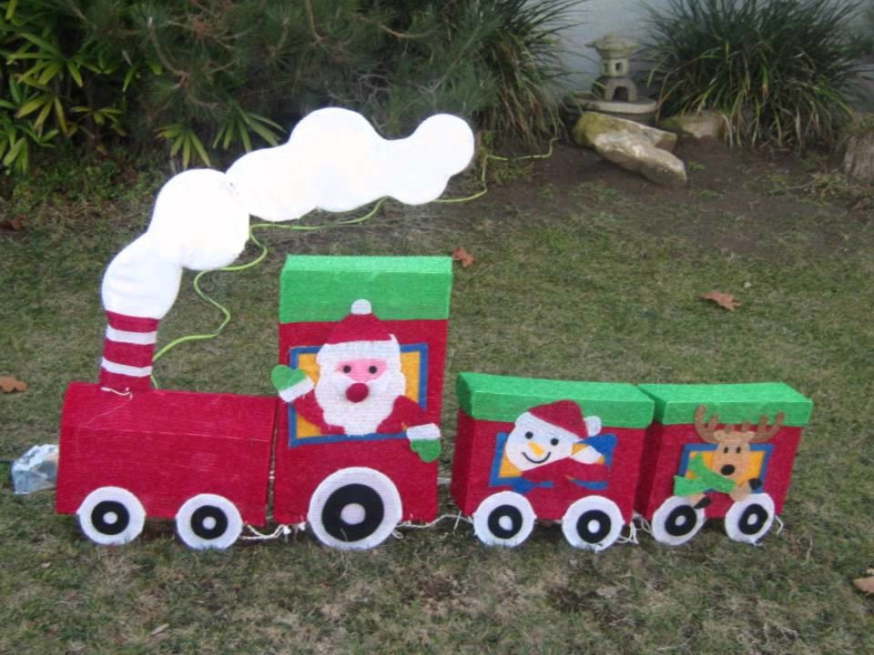 DIY Christmas Yard Decoration
 Homemade christmas yard decorations ideas LA California