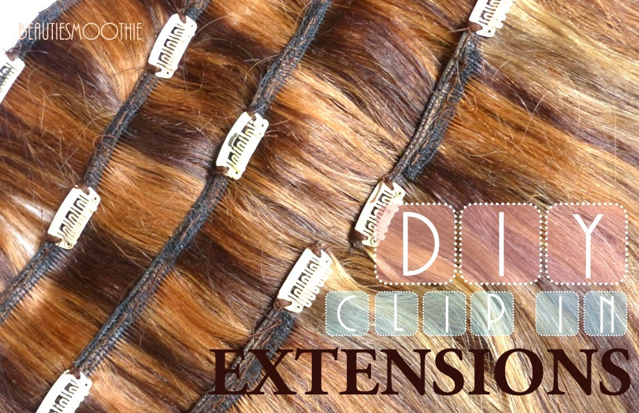 Best ideas about DIY Clip In Hair Extensions
. Save or Pin BeautieSmoothie DIY CLIP IN EXTENSIONS Now.