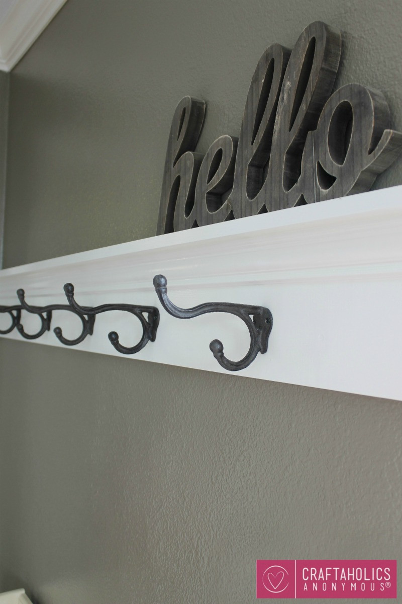Best ideas about DIY Coat Rack Shelf
. Save or Pin Craftaholics Anonymous Now.