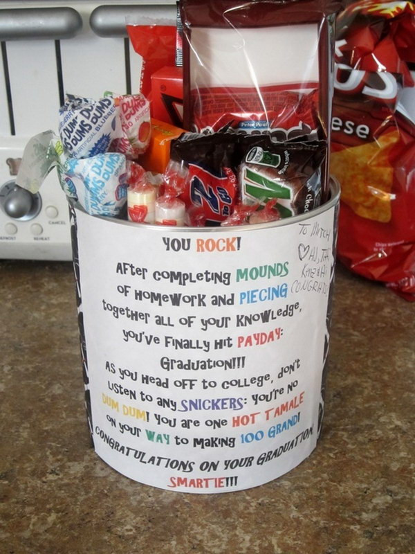 Best ideas about DIY College Graduation Gifts
. Save or Pin 20 Creative Graduation Gift Ideas Now.