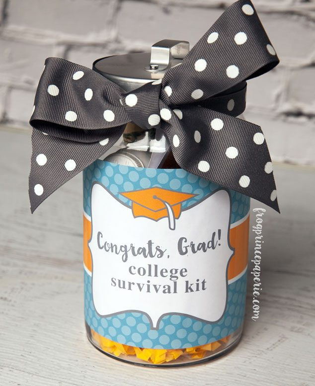 Best ideas about DIY College Graduation Gifts
. Save or Pin College Survival Kit DIY Graduation Gift Frog Prince Paperie Now.