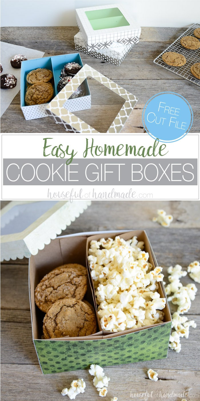 DIY Cookie Boxes
 Easy Cookie Gift Boxes DIY a Houseful of Handmade