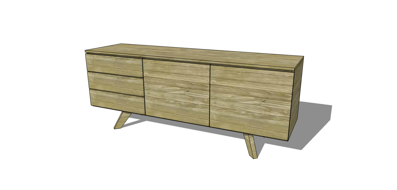 Best ideas about DIY Credenza Plans
. Save or Pin Free DIY Furniture Plans to Build an Mid Century Modern Now.