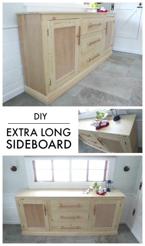 Best ideas about DIY Credenza Plans
. Save or Pin DIY Extra Long Sideboard Jaime Costiglio Now.