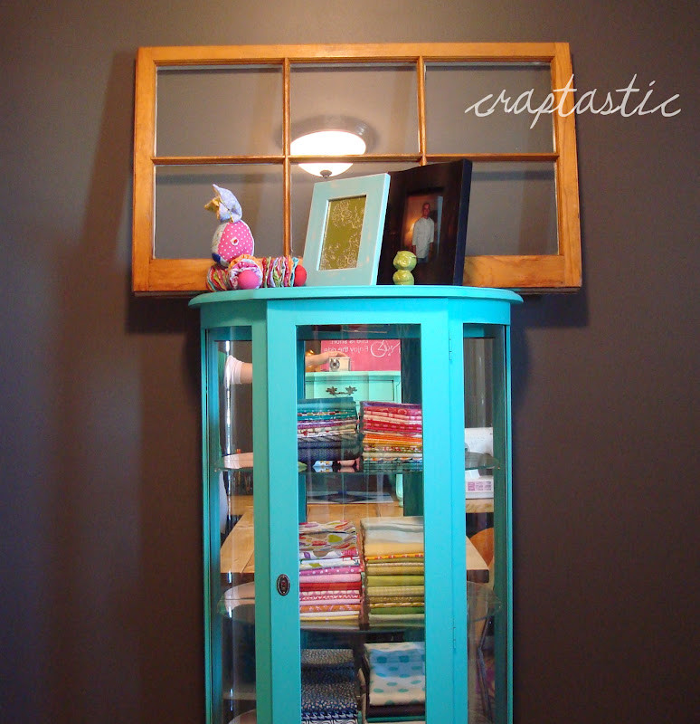 DIY Curio Cabinet
 Pallet Furniture Gallery DIY Chalk Paint Aqua Curio